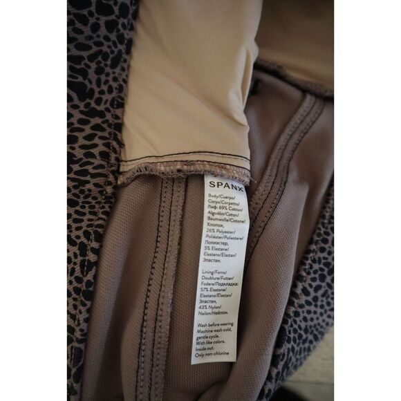 Spanx 20018R Women's Sz Medium Desert Dot Jean-ish Ankle Legging Jeggings - Picture 10 of 11